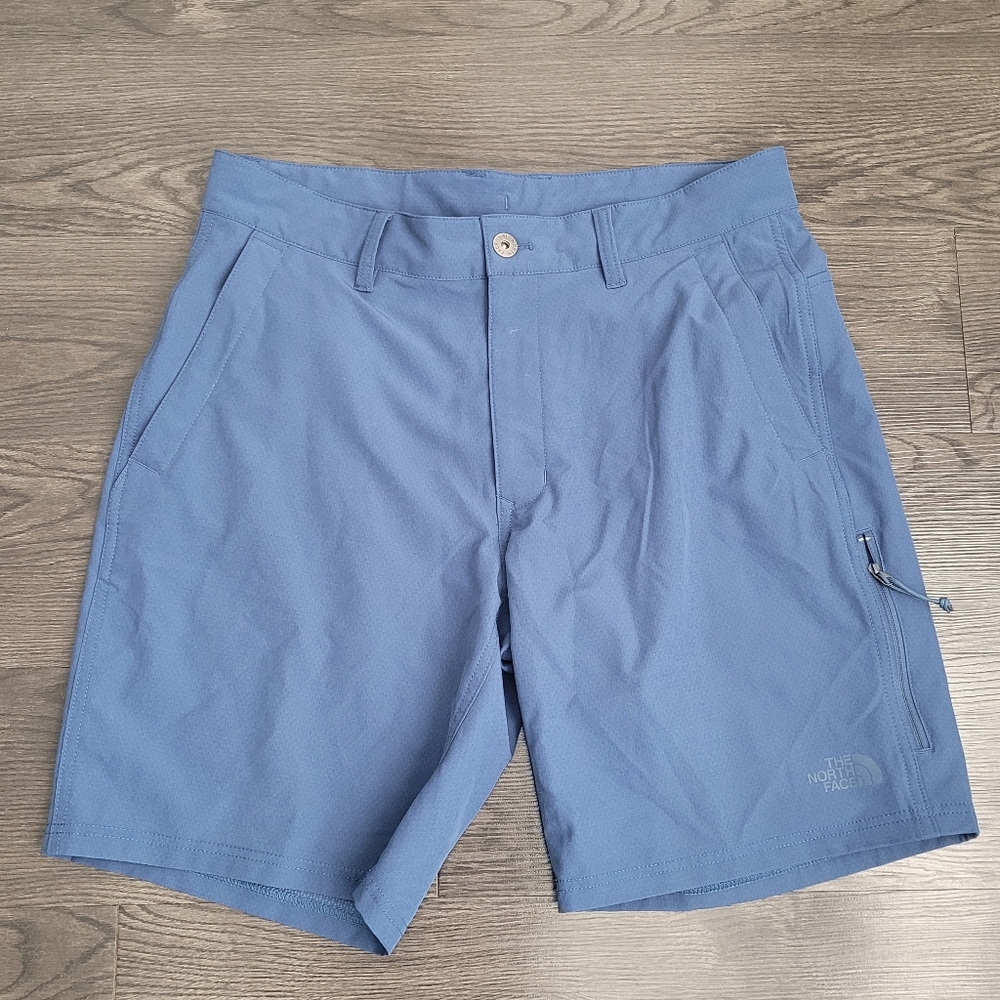 The North Face Men’s Rolling Sun Packable Blue Shorts Size 32 Outdoor Casual